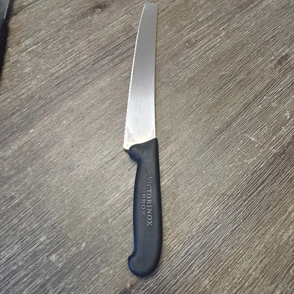 Vtg Victorinox Forschner Fibrox Knife Lot 4 Chef Boning Fillet Butcher NSF Swiss